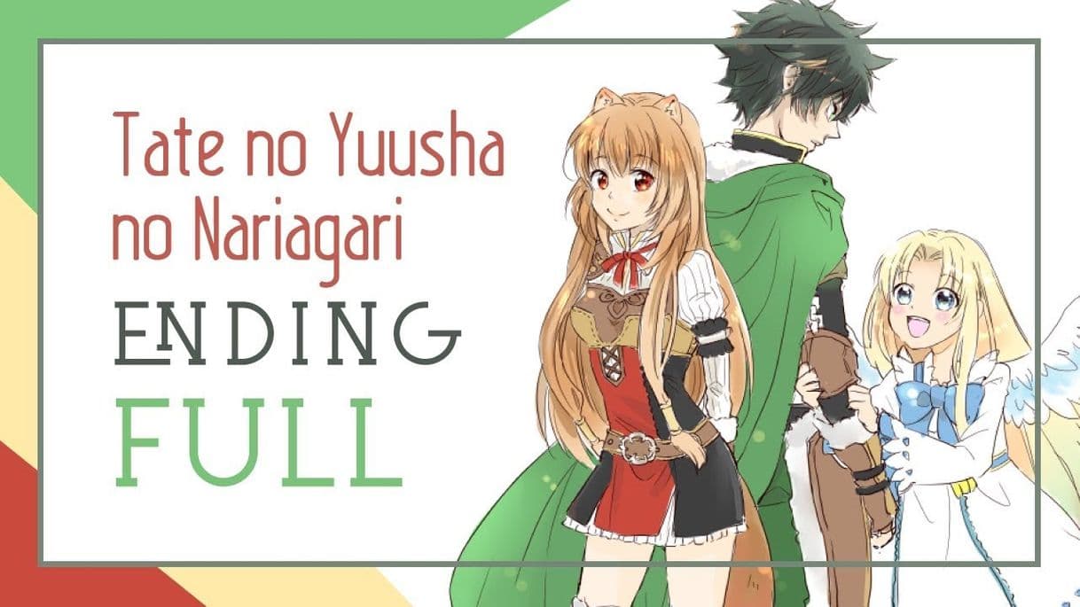 Moda Ending 1 del anime Tate no Yuusha no Naraiagari