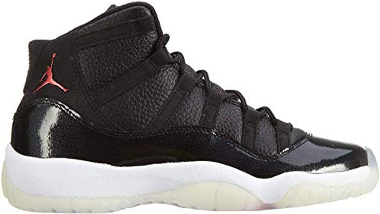 Fashion Nike Air Jordan 11 Retro BG, Zapatillas de Deporte para Niños, Negro/Rojo