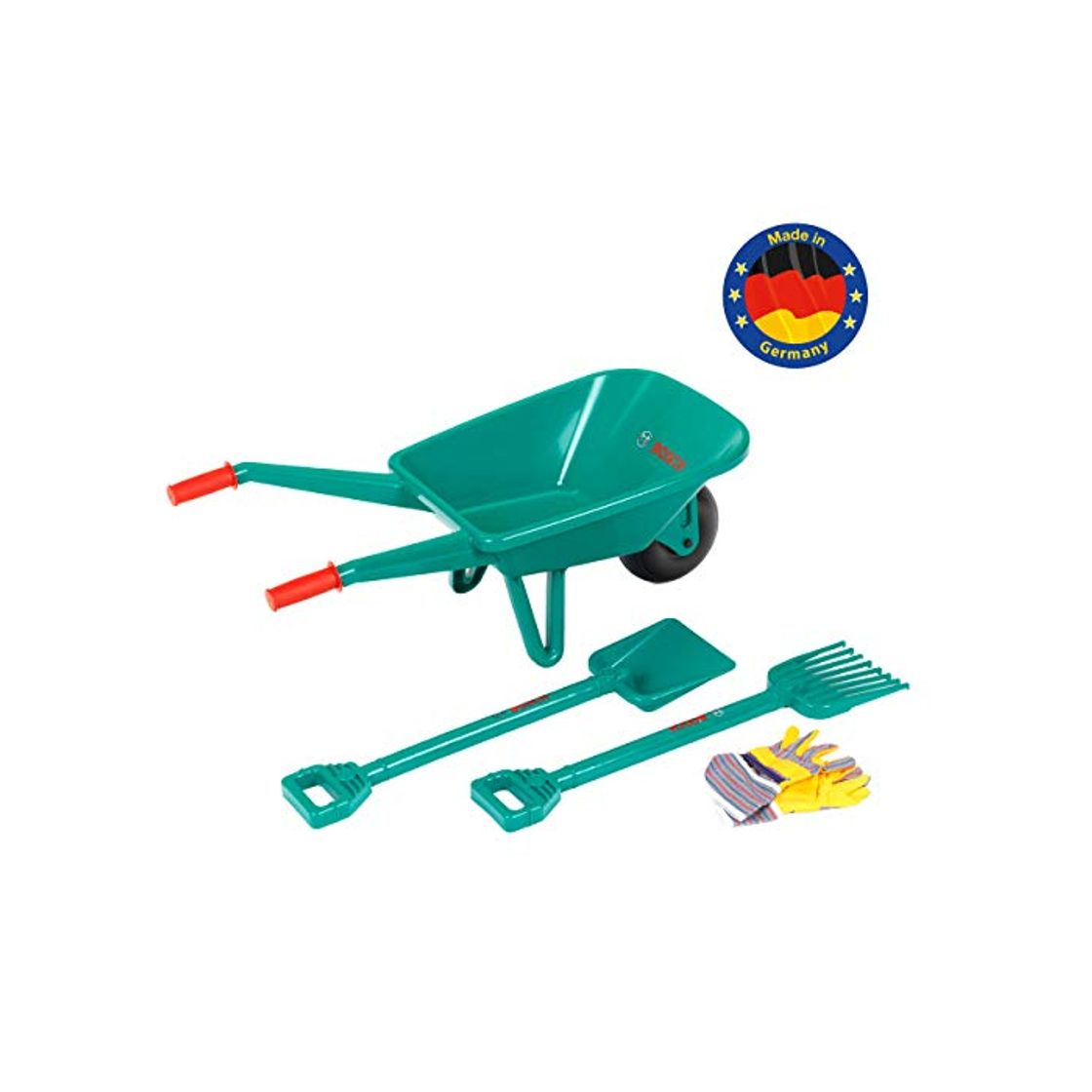 Product Theo Klein-2752 Bosch Set De Jardineria Con Carrito De Jardinero, 4 Piezas,