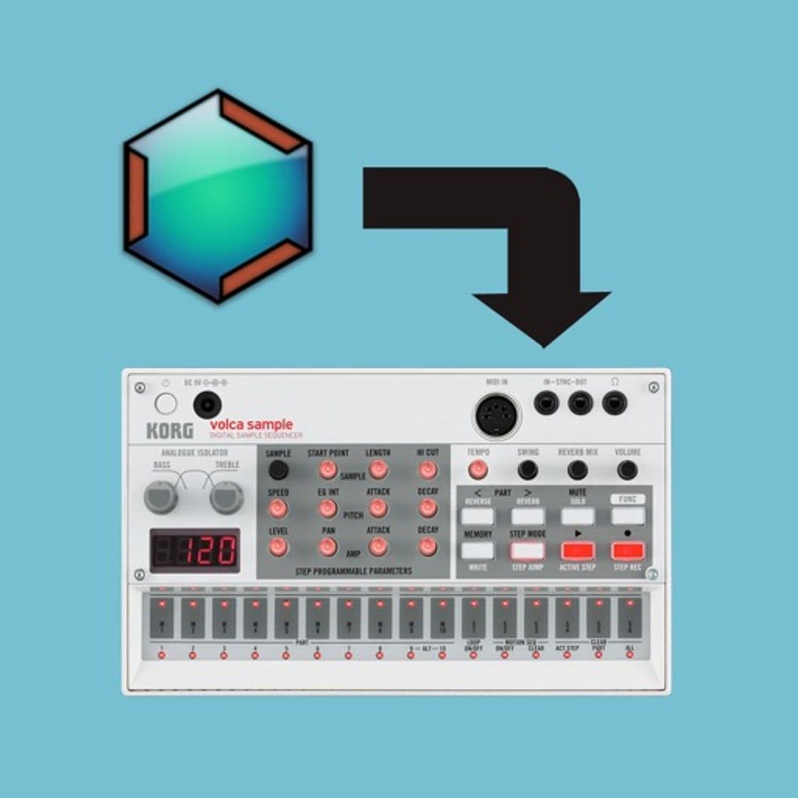 App Caustic Editor for Volca Sample