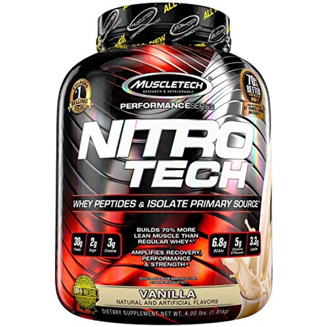 Producto Muscletech Suplemento para Deportistas Nitro Tech Performance Series