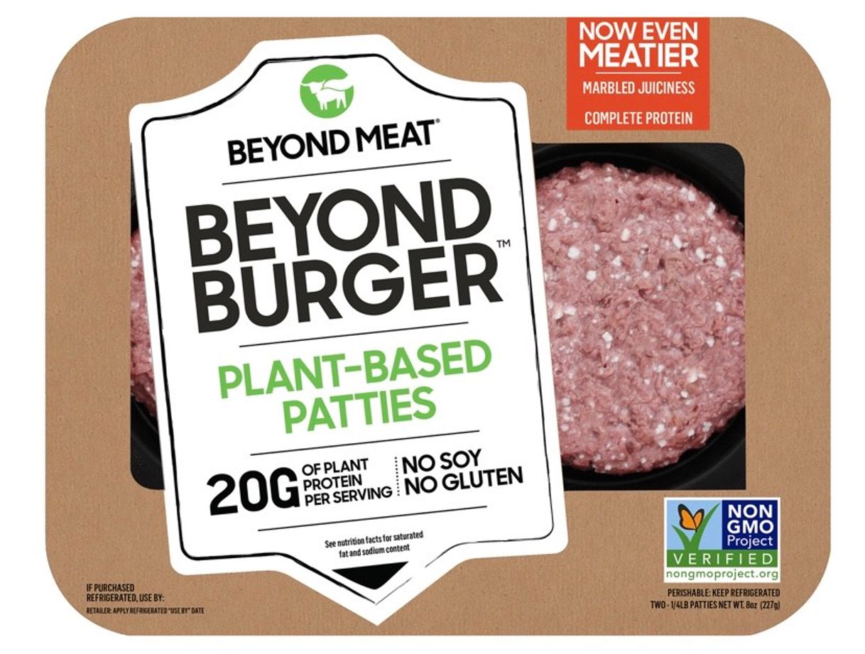 Producto Beyond meat burgers