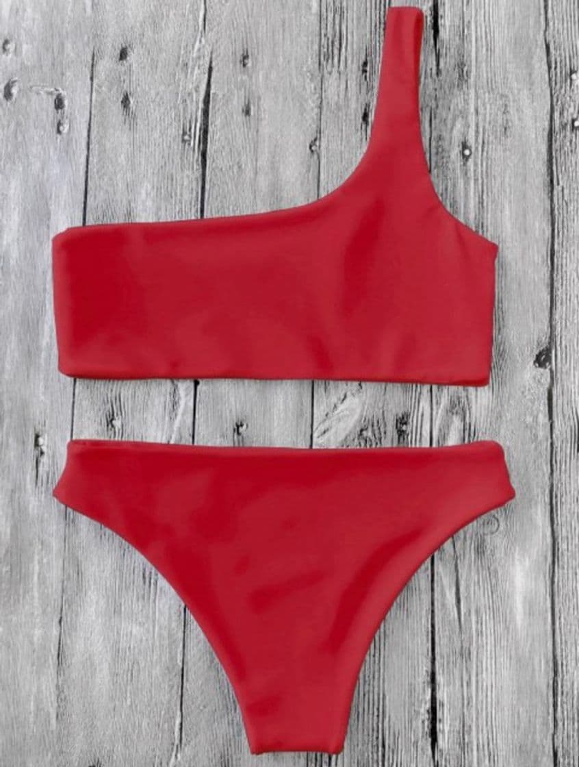 Producto Bikini bandeau rojo