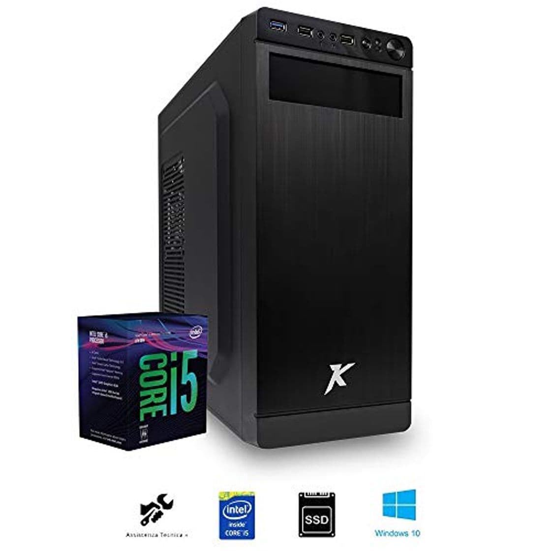 Lugar Pc de sobremesa i5 8400 CPU Intel 4 GHz en Boost,RAM 8GB