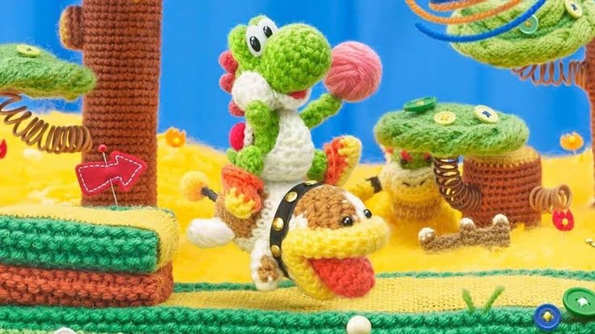 Videogames Yoshi's Woolly World