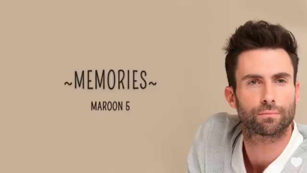 Fashion Memories Maroon 5 