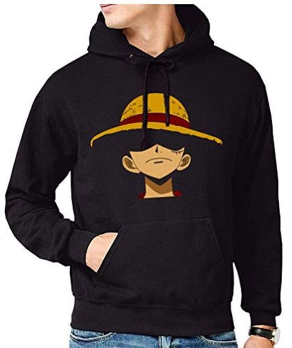 Moda Sudadera de Hombre One Piece Manga Anime Luffy Sanji Roronoa 004 L