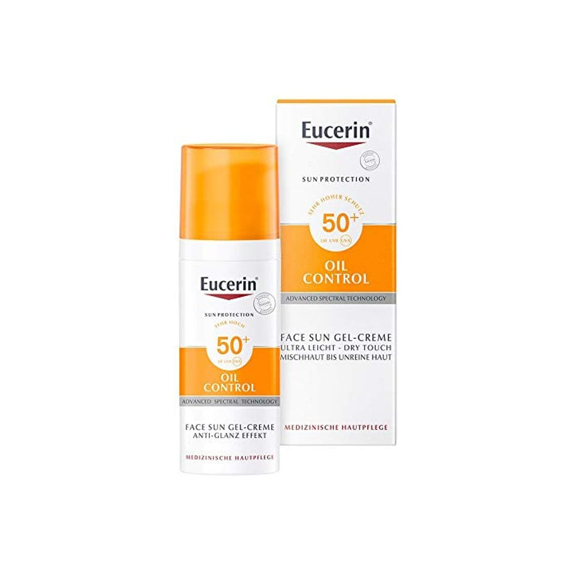 Belleza Eucerin Sun Oil Control Aceite Solar PF 50+ 50ml