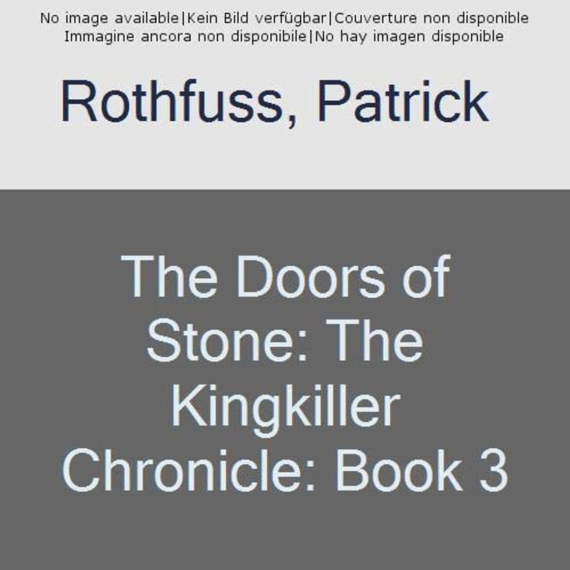 Libro The Doors of Stone