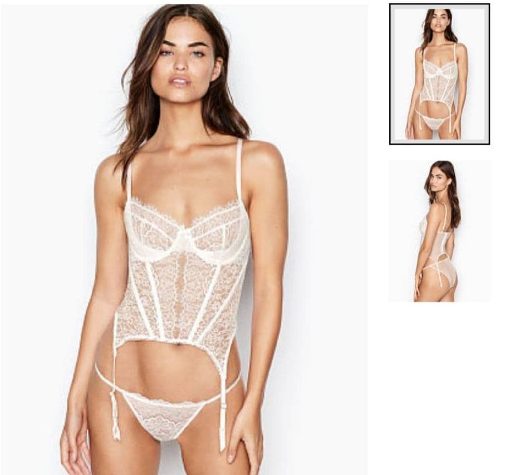 Fashion Unlined Lace & Sheer Mesh Merrywidow

