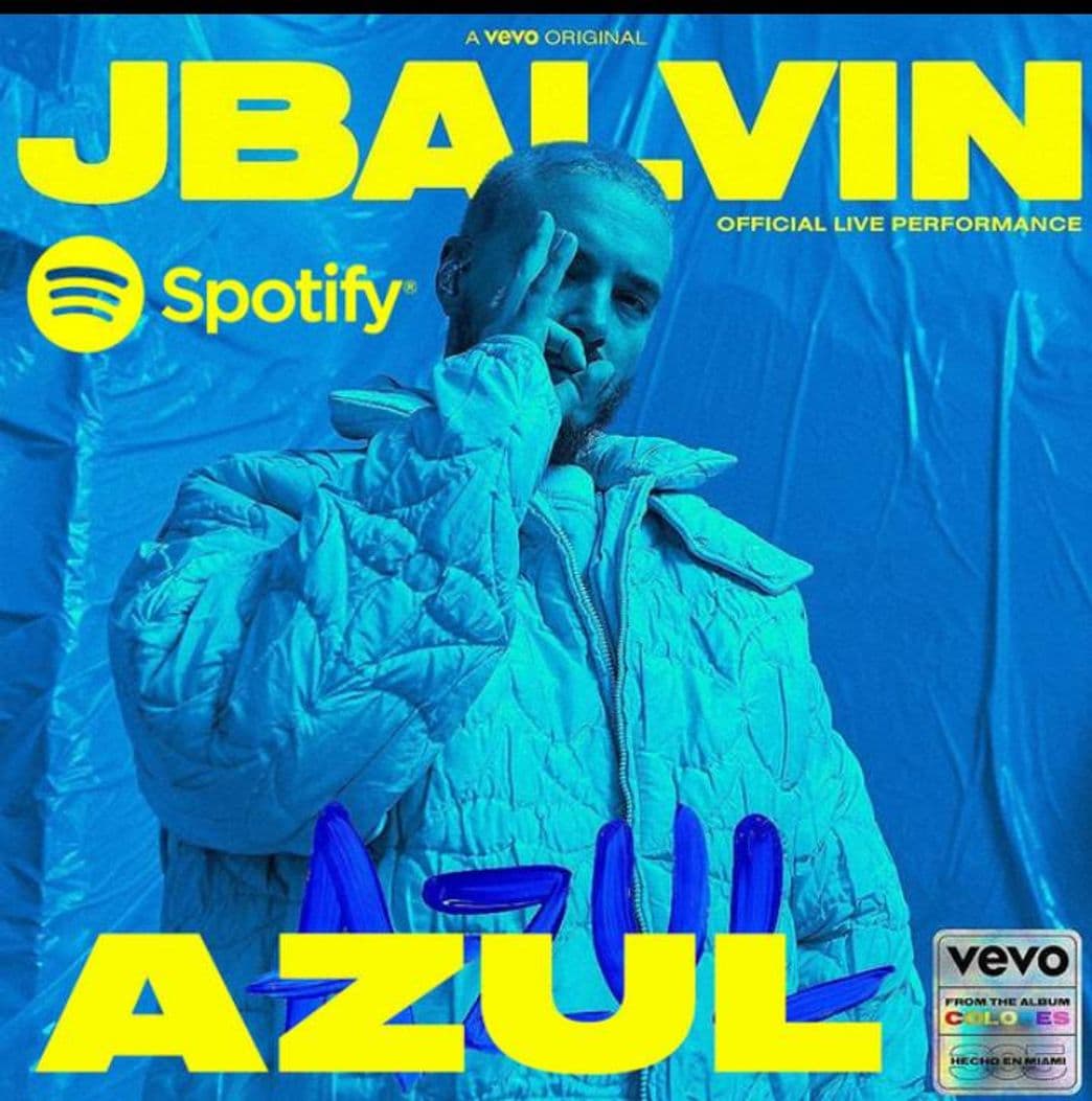 Canción Jbalvin•Azul