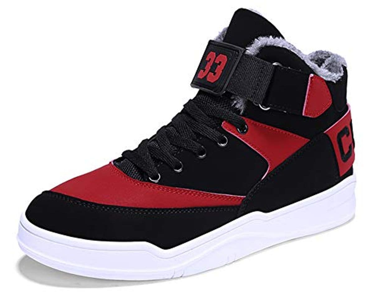 Moda MUOU Zapatos Hombre Sneaker Deportivos Hombres Zapatos Casuales con Cordones Zapatillas Deporte