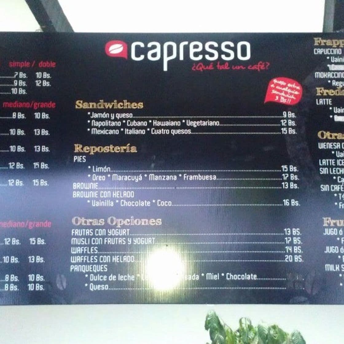 Restaurantes Capresso Café