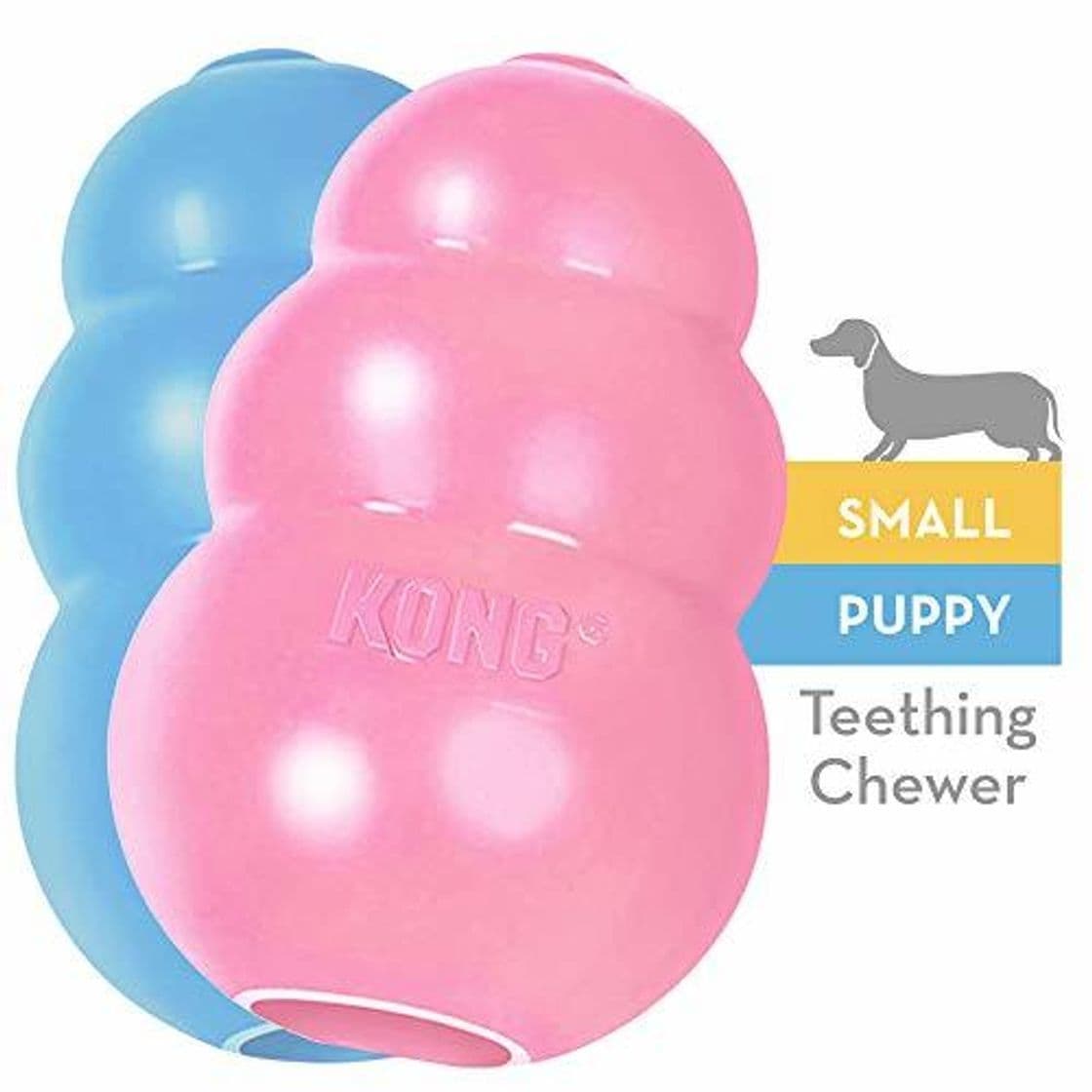 Product KONG - Puppy - Juguete de caucho natural para dentición - Cachorro