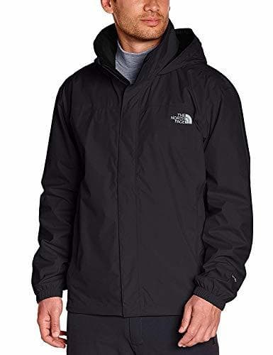 Fitness The North Face Resolve Chaqueta Impermeable, Hombre, Negro