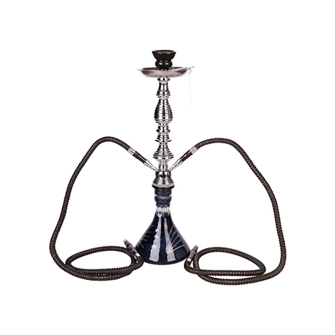 Producto DXP Shisha Hookah 53 cm 2 Manguera Cachimba Narguile agua tubo vidrio