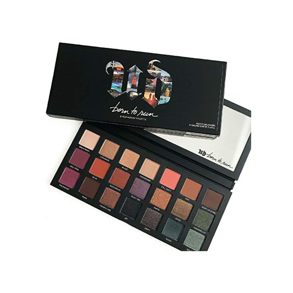 Beauty Urban Decay Born to Run Eyeshadow Paleta Limited Edition.