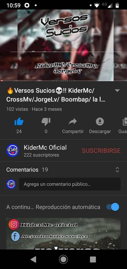 Canción Versos sucios! KiderMc/ OwlsCrew