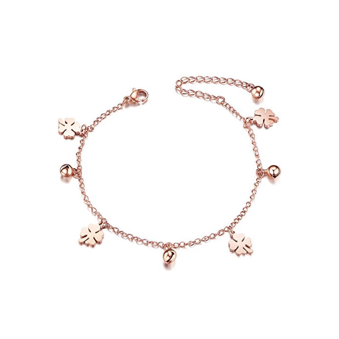 Moda SWEETIEE – Pulsera de tobillo Feme en acero titanio