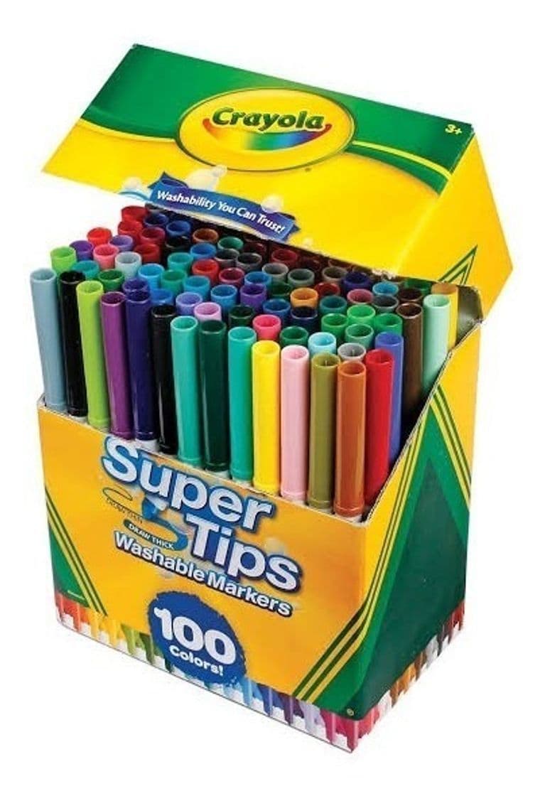 Fashion Marcadores Super Tips(crayola) 100 Piezas