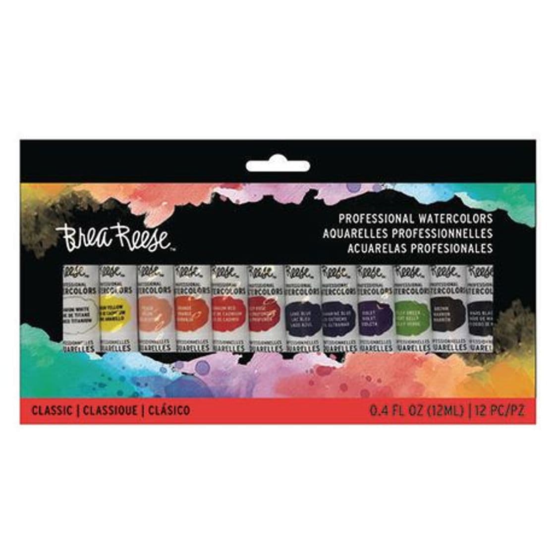 Fashion Brea Reese Watercolor 12 Piece Set 12ml, Classics ...