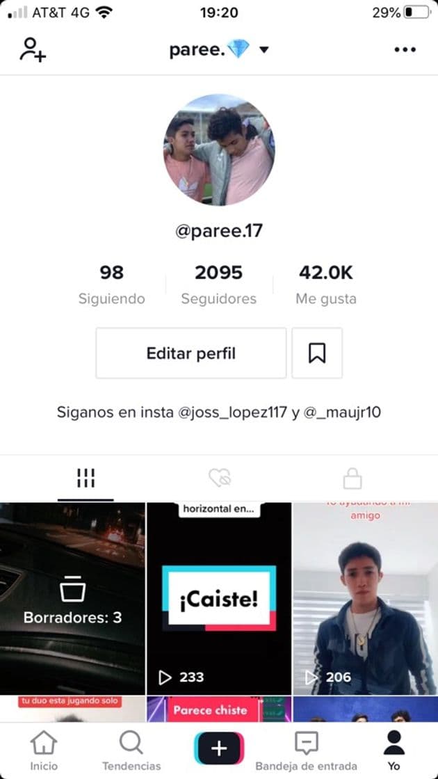 App Cuenta de TikTok