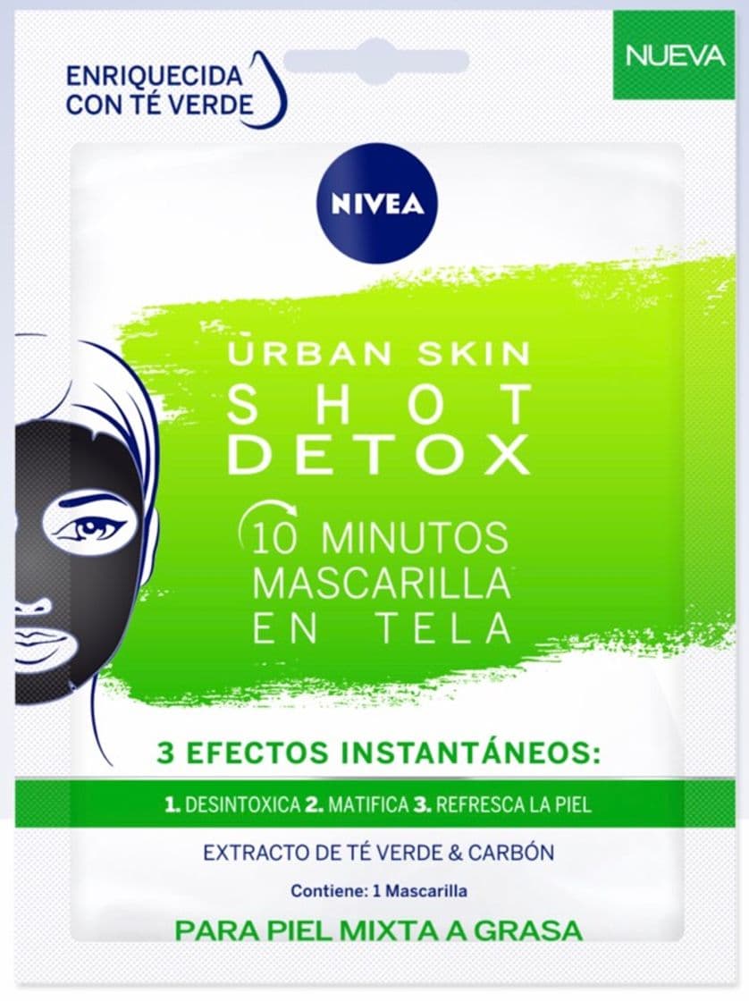 Moda Mascarilla Detox de Nivea