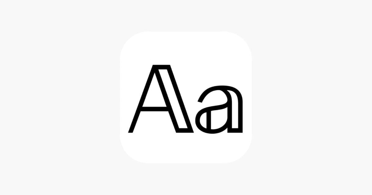 App Fonts