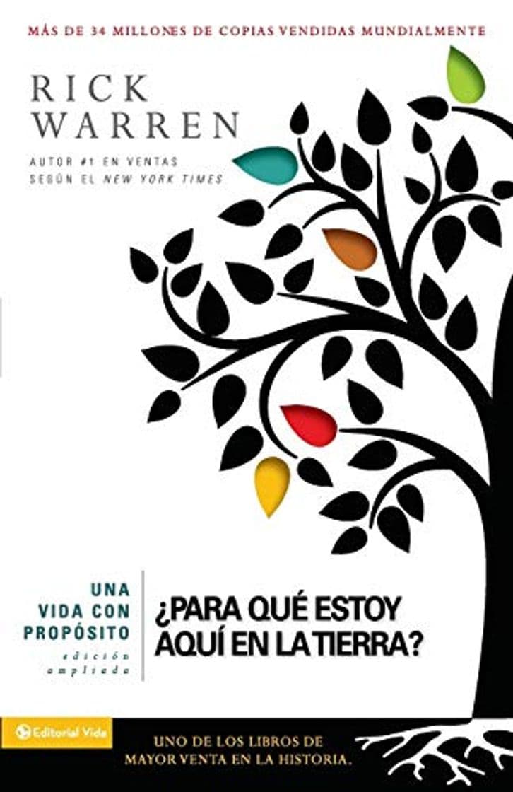 Libro Una vida con propósito: ¿Para qué estoy aquí en la tierra?