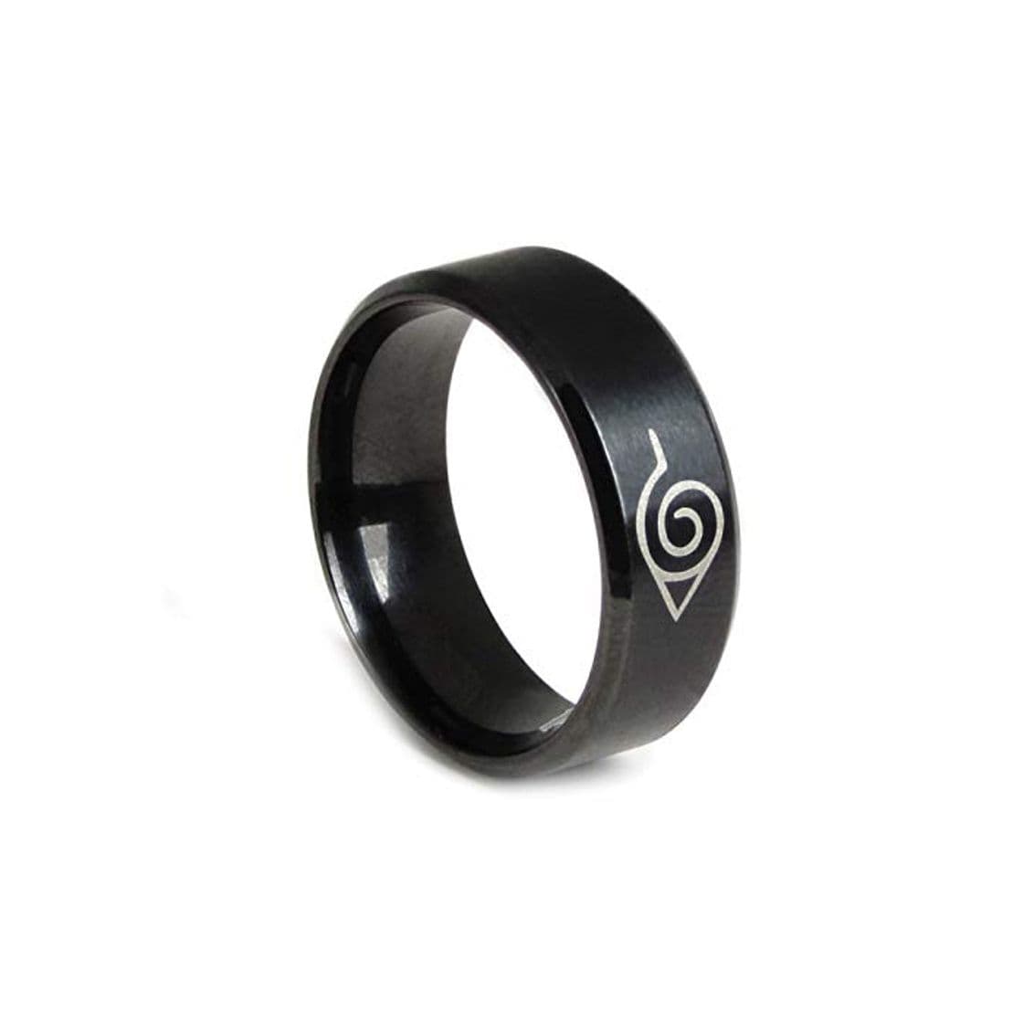 Moda Aohua Stable Hot Anime Naruto - Anillo de Acero Inoxidable para Hombre