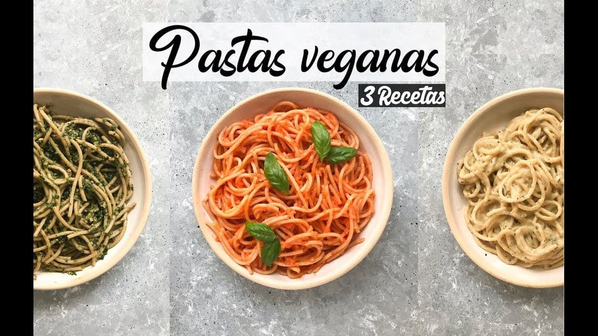 Fashion 3 RECETAS DE PASTAS VEGANAS | Keisha - YouTube