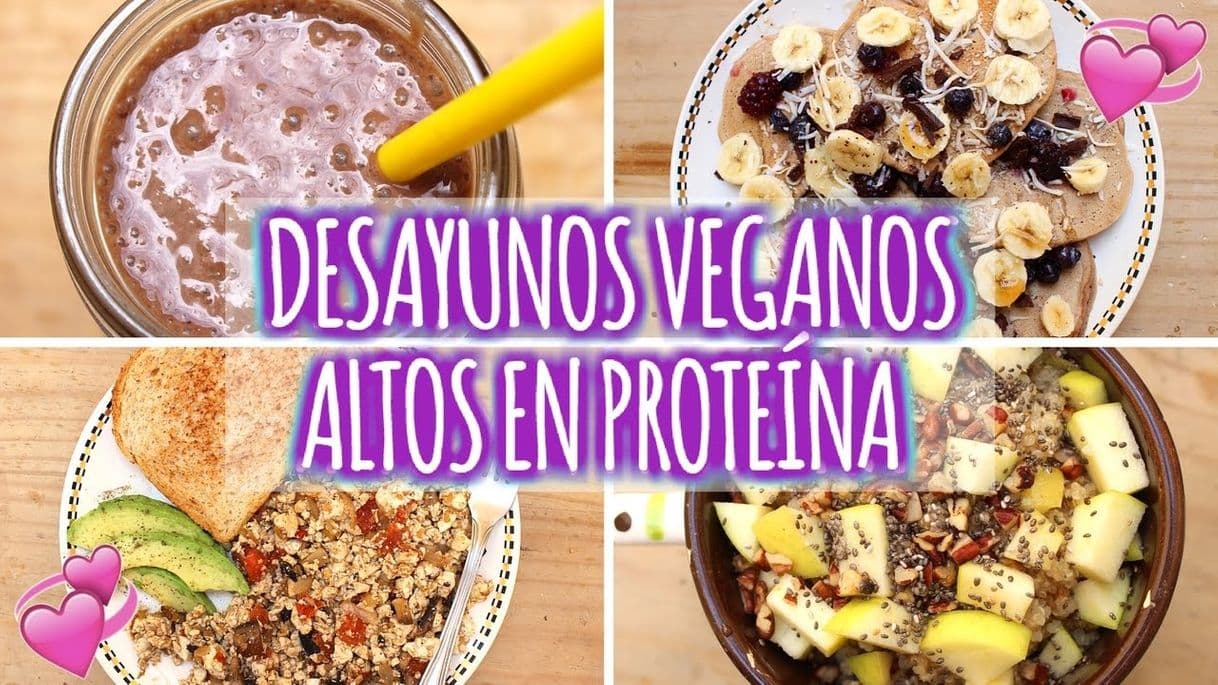 Fashion DESAYUNOS VEGANOS ALTOS EN PROTEÍNA - YouTube