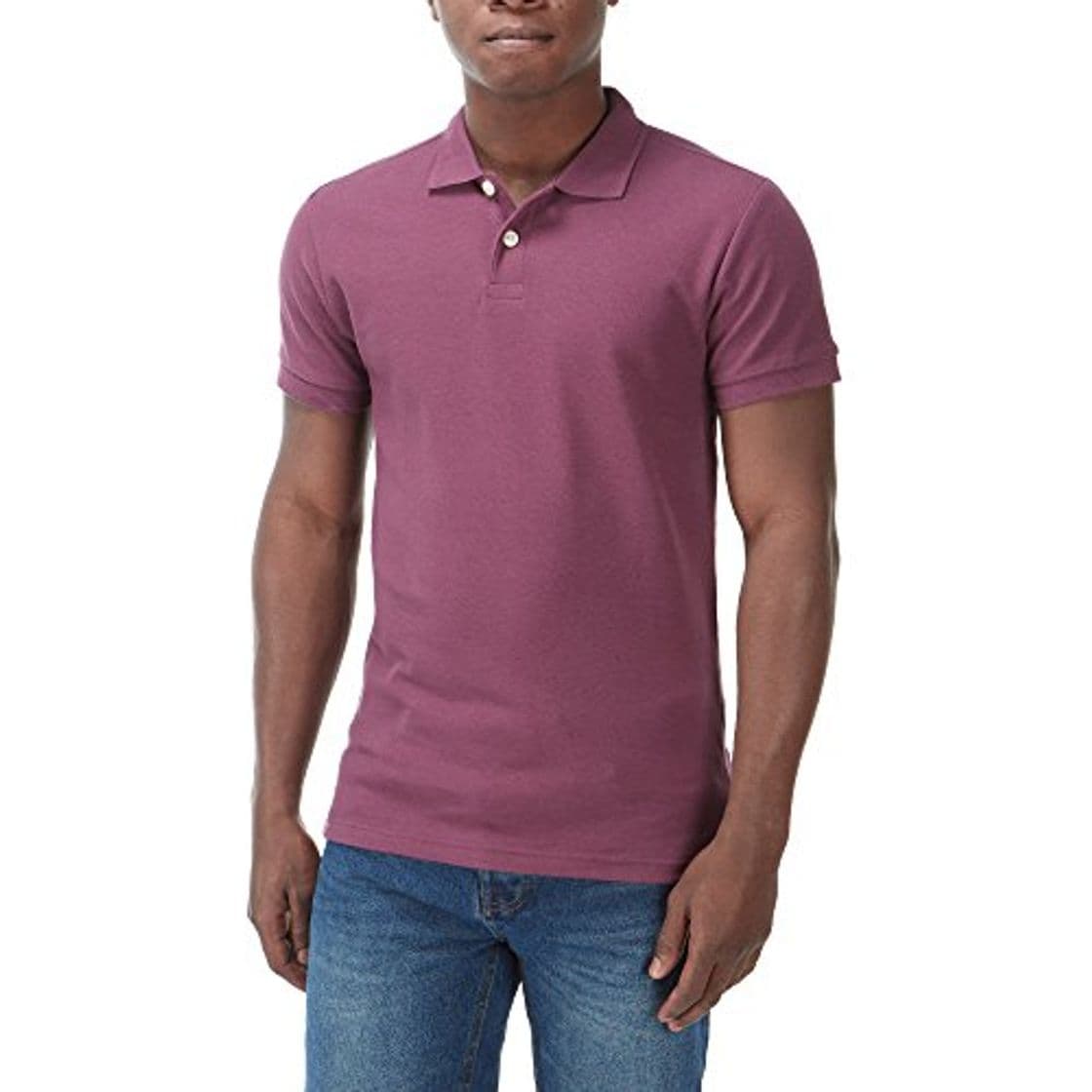 Moda Charles Wilson Camiseta Polo Clásica Lisa