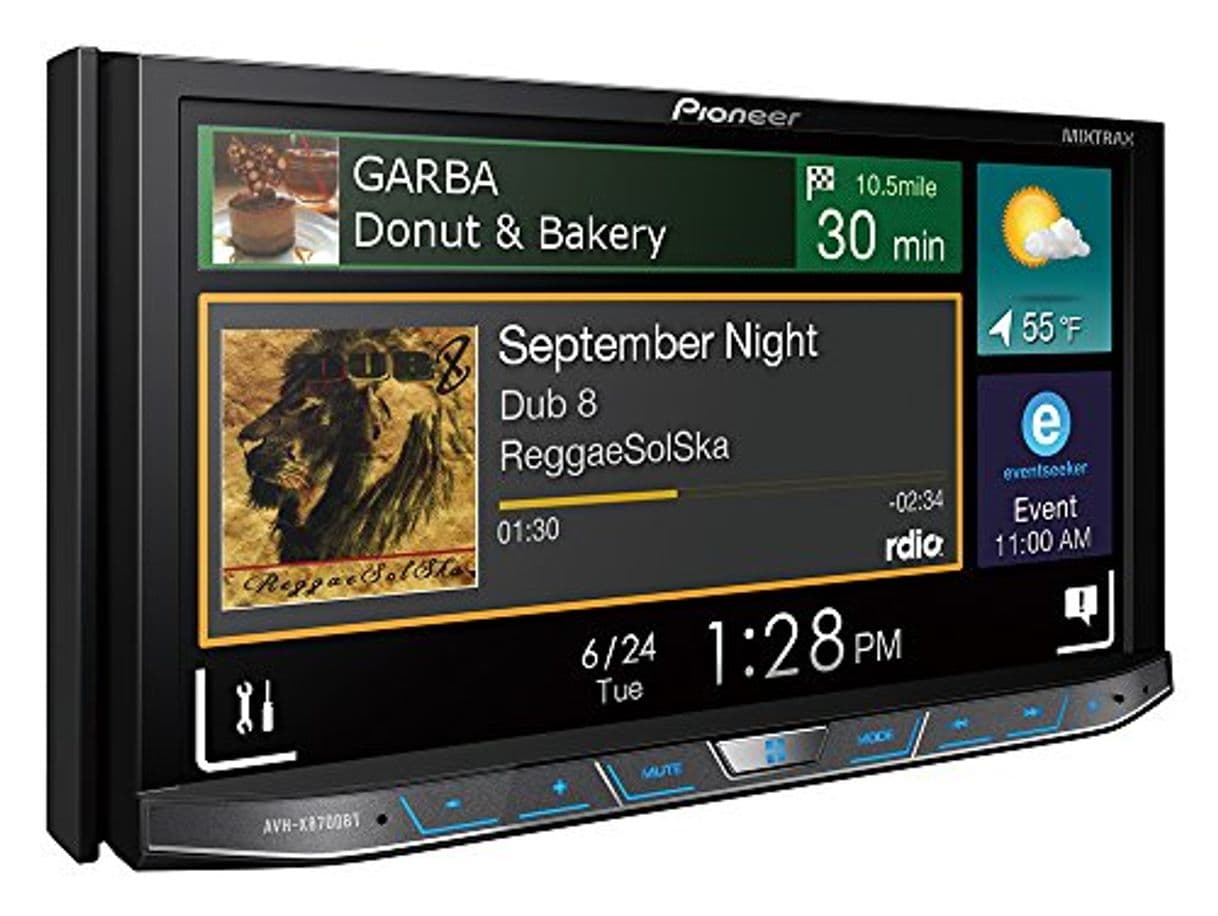 Product Pioneer AVH-X8700BT - Pantalla Multimedia táctil extraíble de 7"