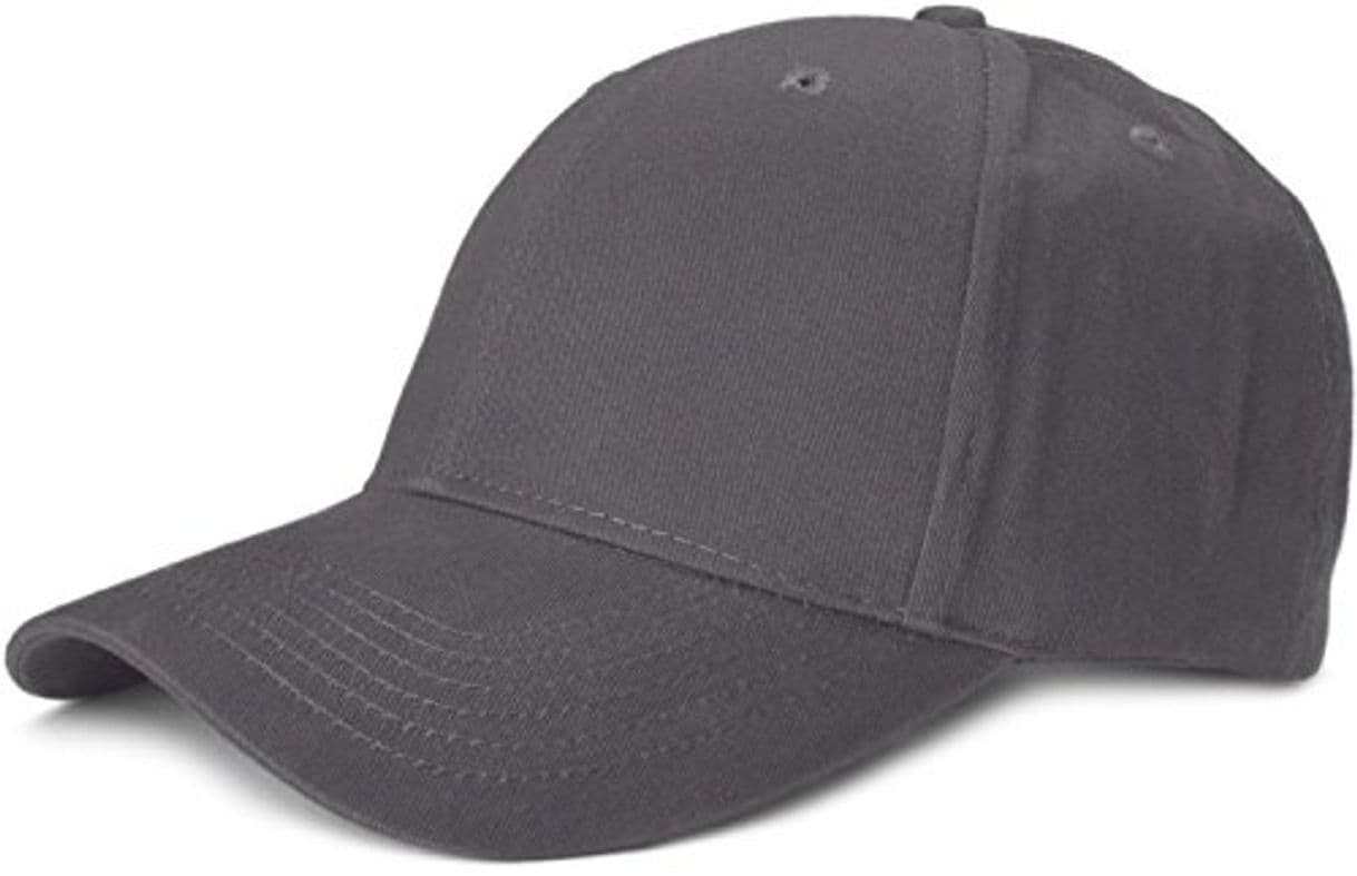 Fashion styleBREAKER Gorra clásica de 6 Paneles con Superficie cepillada, Gorra de béisbol,