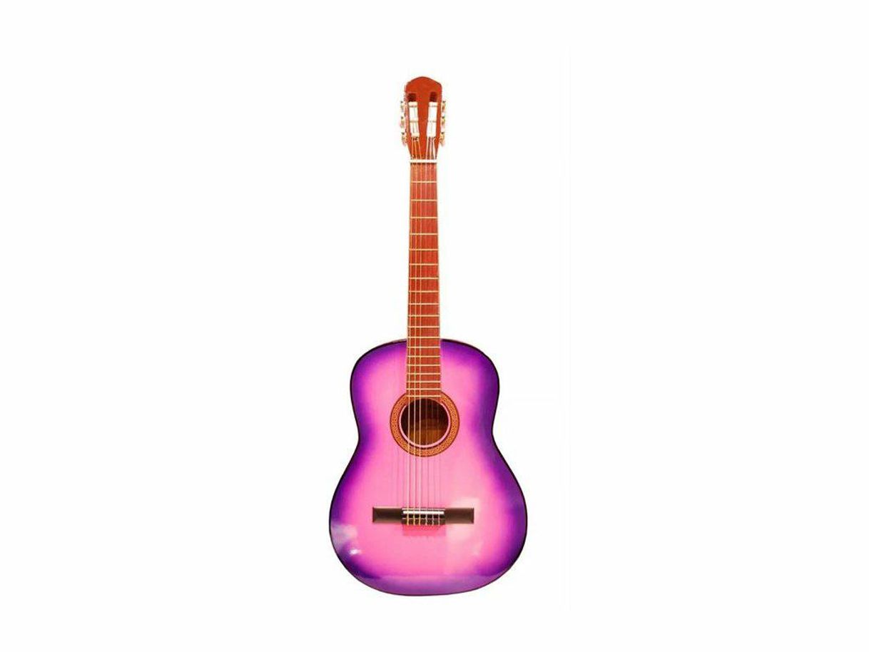 Moda Guitarra clásica rosa