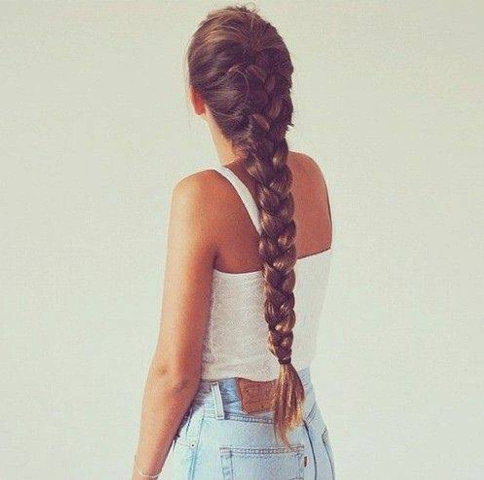 Moda Peinado casual Trenza espiga