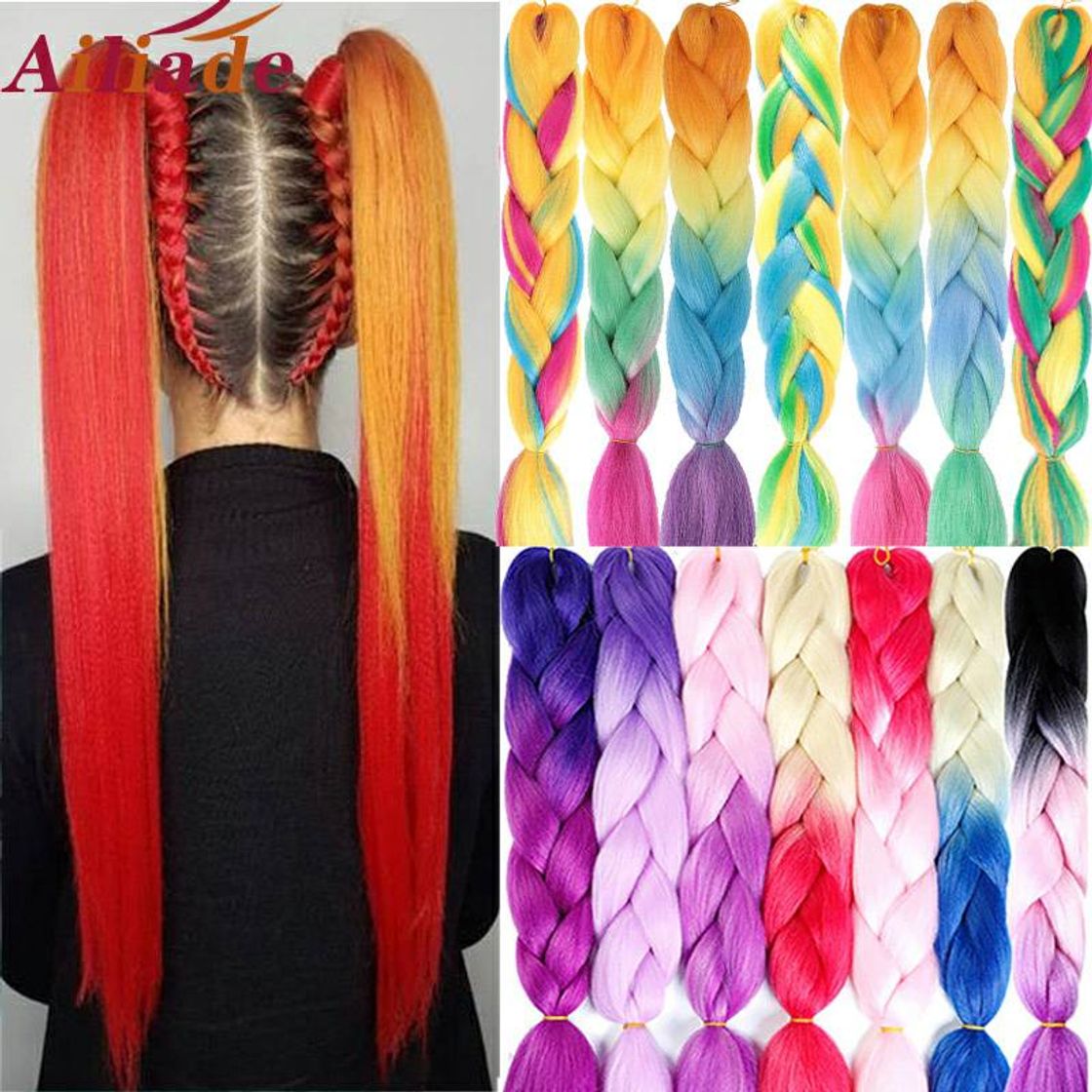 Moda 😍😍😍 extensiones fantasias