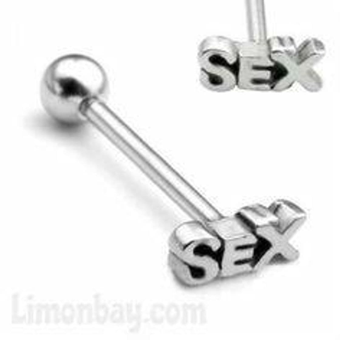 Moda piercing lengua Sex 