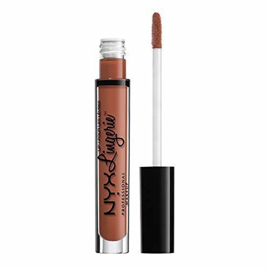 Belleza NYX Professional Makeup Pintalabios Lip Lingerie Liquid Lipstick, Acabado cremoso y mate,