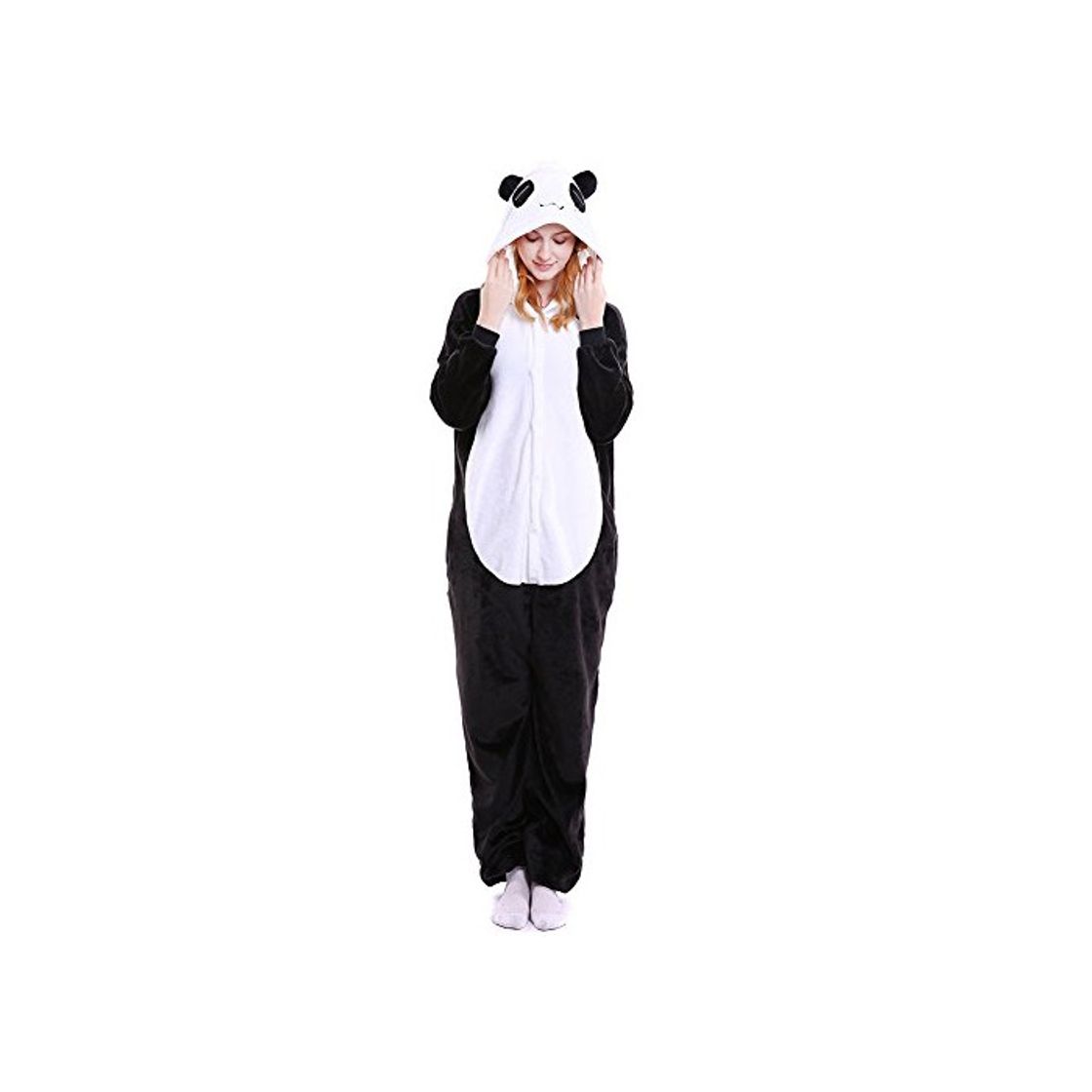 Producto LSERVER Disfraz de Cosplay para Adultos Traje de Unisexo Pijama de Franela