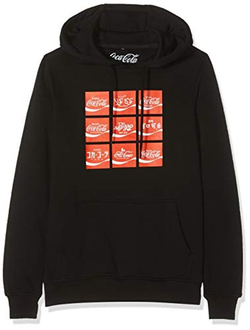 Moda MERCHCODE Coca Cola International Logo Sudadera con Capucha