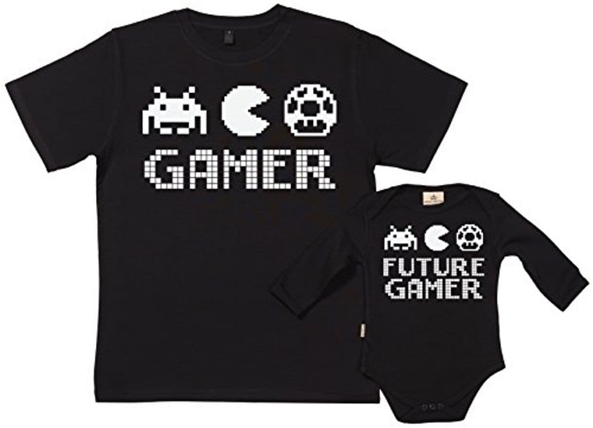 Fashion Spoilt Rotten Gamer & Future Gamer Conjunto de Regalo para Padres y