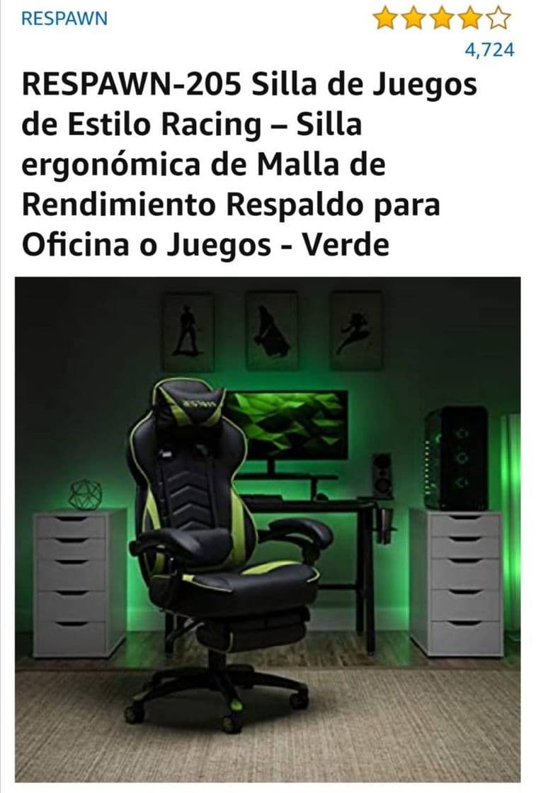 Producto Silla para Gamer 