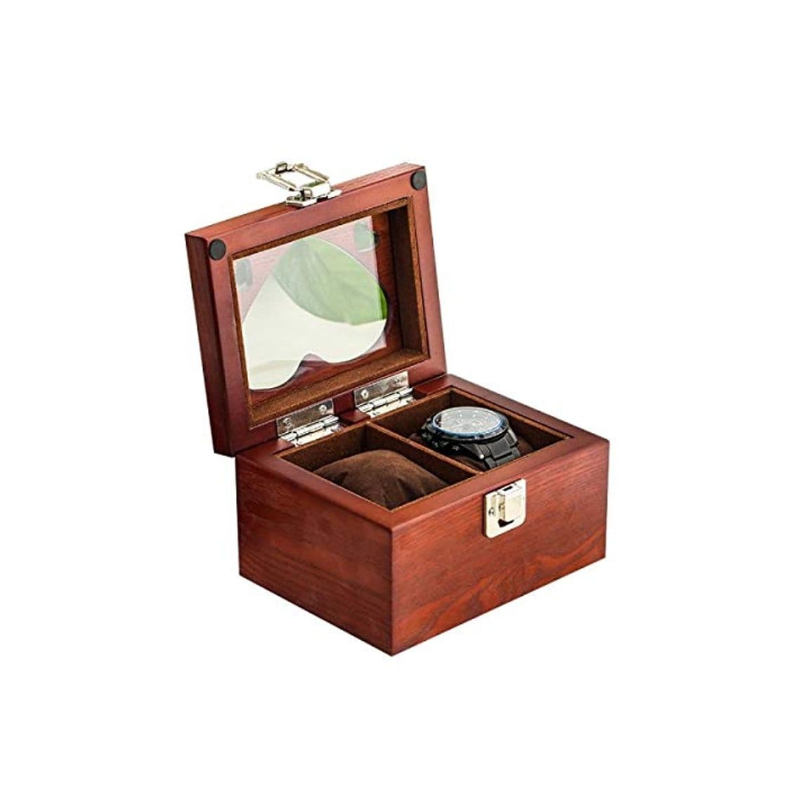 Product XXHSS Caja de reloj de madera para el reloj de los hombres