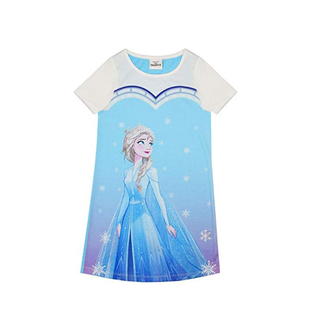 Fashion Frozen Elsa - Pijama de manga corta para niña