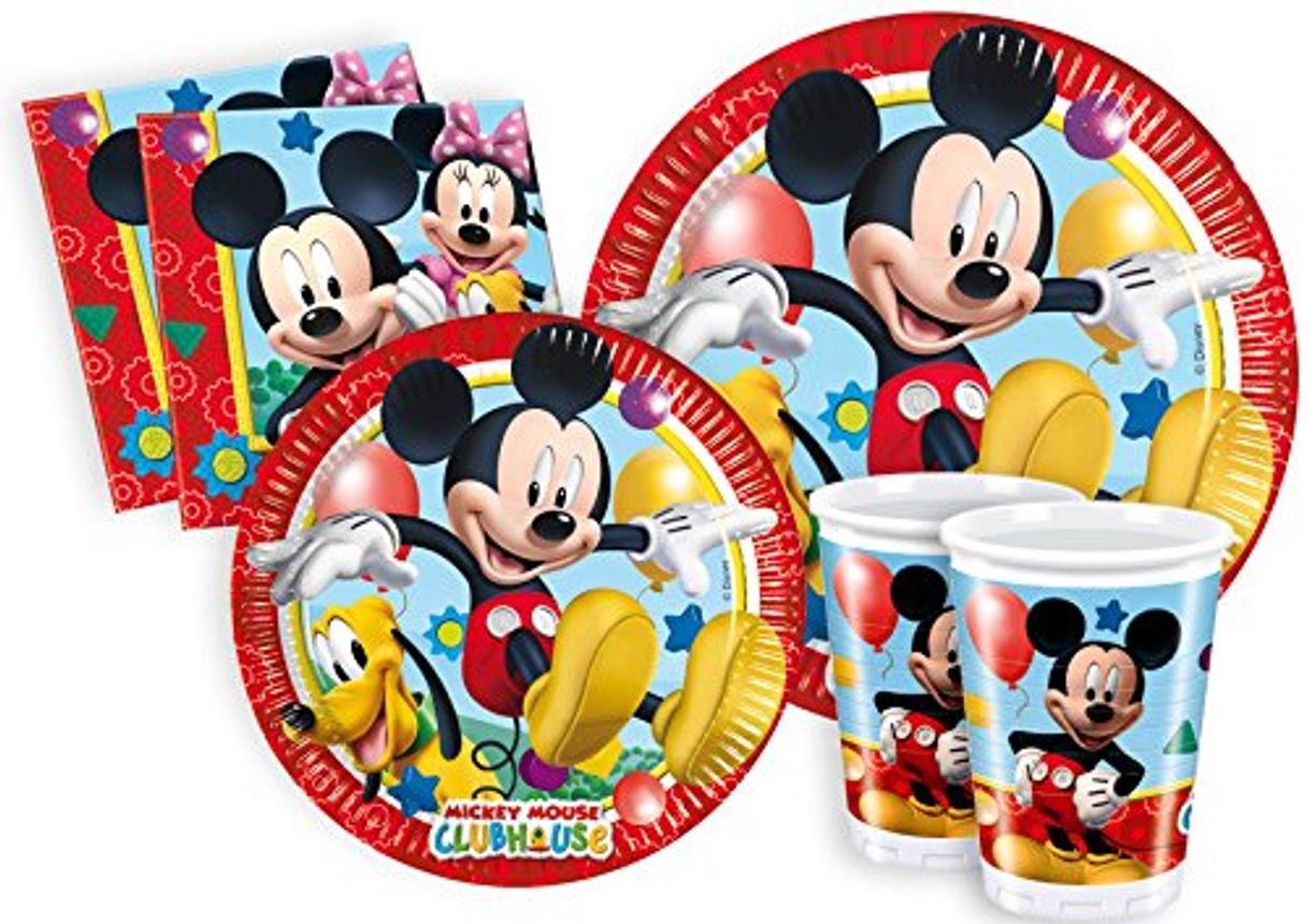 Product Ciao y2495 – Kit Party Fiesta de tabla Mickey Mouse Club House Para 24 Personas