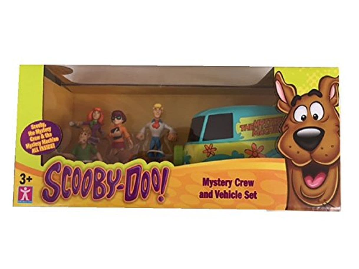 Product New Scooby Doo Mystery Solving Crew Figures & Van Mini Playset 3