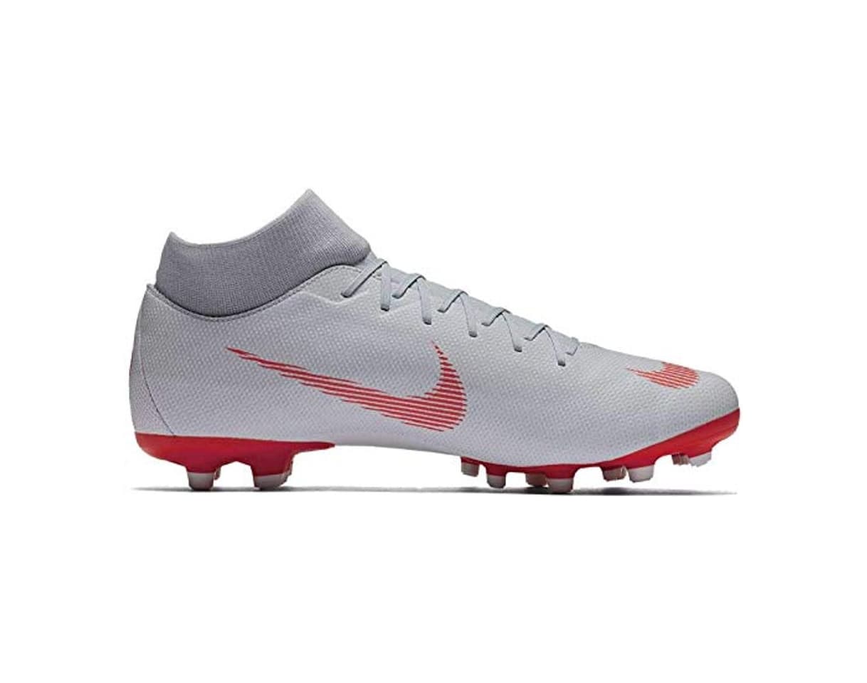 Fashion Nike Superfly 6 Academy FG/MG, Zapatillas de Fútbol para Hombre, Gris