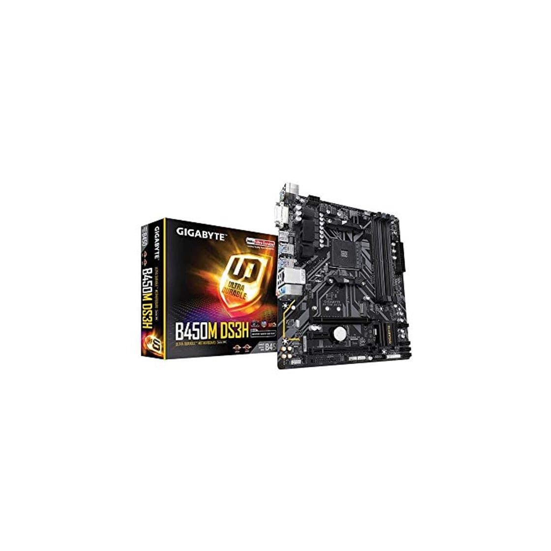 Electrónica Gigabyte B450M DS3H - Placa base